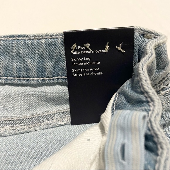 Gap Kids Sequin Super Skinny Ankle Jeans with Stretch Size 8 - Picture 6 of 16